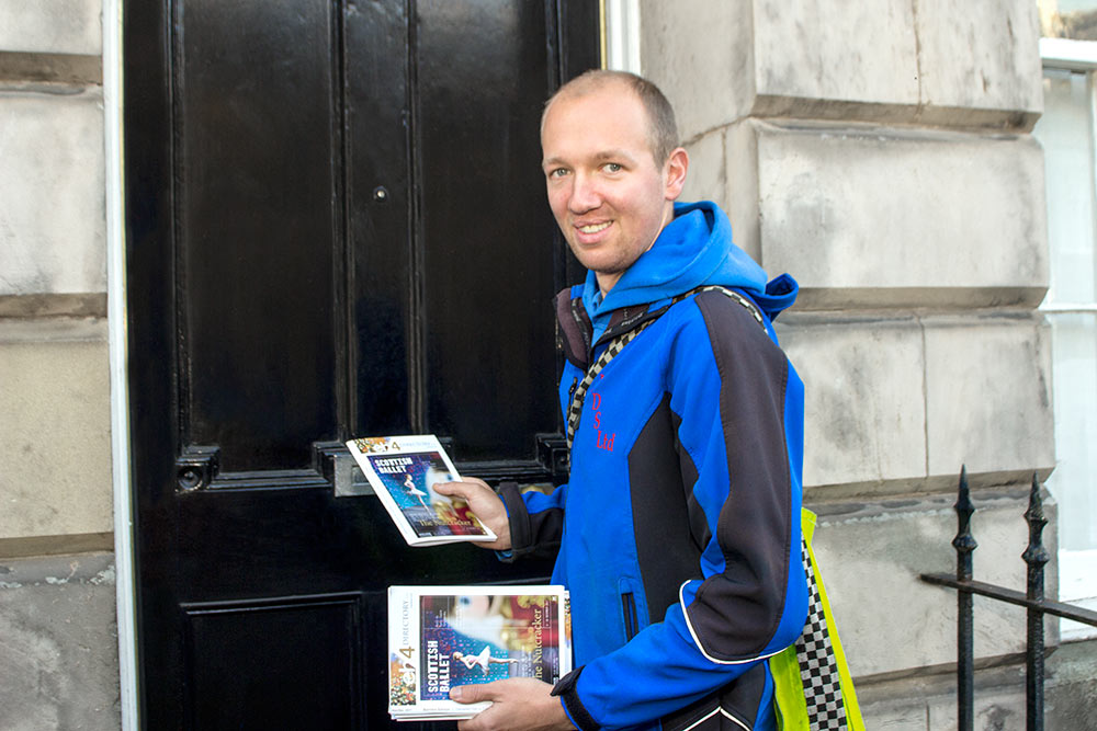 Leaflet Distribution in Edinburgh